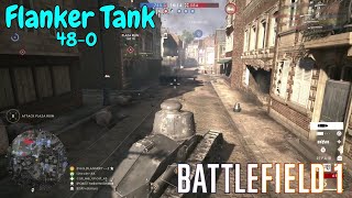 PS5 Battlefield 1  Amiens Flanker Tank 480 UHDR [upl. by Tychonn]