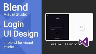 UI Design  XAML UI design in Visual studio blend 2017  Slider Panel Animation  C WPF [upl. by Ledairam]