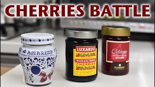 Which cherry is the best for your cocktail Amarena Fabbri vs Luxardo Maraschino Cherries [upl. by Woodsum]