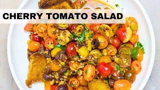 Mediterranean Tomato Salad  Tomato Salad Recipe [upl. by Amada]