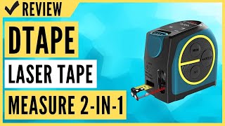 DTAPE Laser Tape Measure 2in1 Review [upl. by Yahsal]