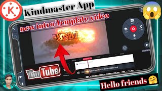 How To Make Intro For YouTube Videos  How To Make Intro In Kinemaster  Kinemaster Intro Tutorial [upl. by Resor300]