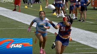 2024 FLAG Football Championship Highlights Apex Predators vs Staten Island [upl. by Ajna835]