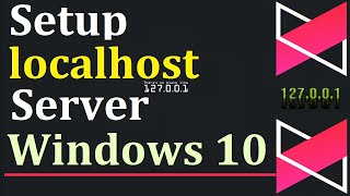 How to Setup localhost Server in Windows 10 Create Local Host Server IIS Server Windows 10 [upl. by Pelagias]