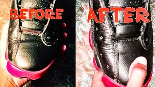 How To Get Creases Out Of shoes [upl. by Ainiger]