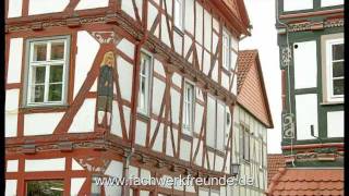 Eschwege HD Eine Fachwerktour durch die historische Altstadt [upl. by Domella]