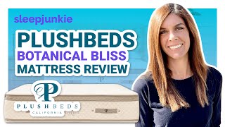 PlushBeds Botanical Bliss Organic Latex Mattress Review  Best Latex Mattress [upl. by Isacco833]