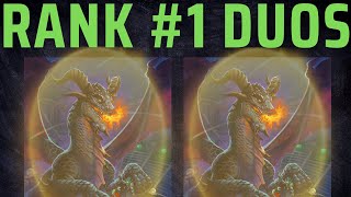 Double Divine Shield Ravagers  1 Battlegrounds NA Duos 18k w SaphirexX Hearthstone [upl. by Easton253]