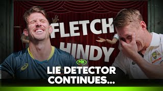 Do you wish Nathan Lyon would retire Lie detector Part two 🤥  Fletch amp Hindy  Fox League [upl. by Ruthi]