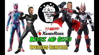 Kamen Rider Opening Revice and Geats REACTION VIDEO [upl. by Adriana]