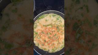 How to make Scallion Pancake In Just 2 Minutes  No Kneading Required noknead food breadrecipe [upl. by Beau182]