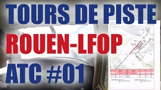 IRL Cessna 152 Tour de piste complet ATC et illustré [upl. by Gruchot830]