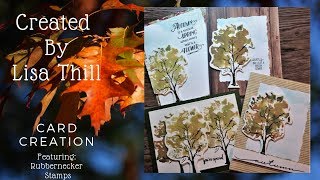 Rubbernecker stamps Fall Foliage [upl. by Llydnek]