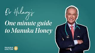 Dr Hilary Jones One Minute Guide to Manuka Honey [upl. by Nosidam]