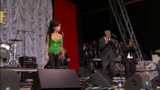 Amy Winehouse  Rehab LIVE at The Glastonbury 2007 [upl. by Aleris]