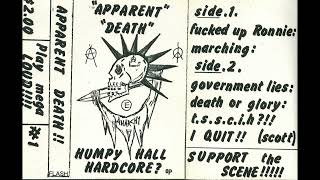 Apparent Death  Humpy Hall Hardcore demo cassette [upl. by Arretnahs]