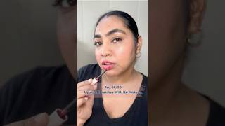 Day 1430 Lipstick Swatches With No Makeup [upl. by Anirpas]