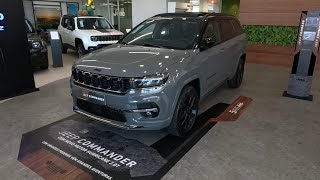 NOVO JEEP COMMANDER BLACKHAWK AGORA COM MOTOR HURRICANE 20 DE 272 CV E 40 DE TORQUE [upl. by Egiarc]