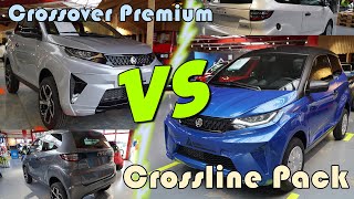 Aixam Crossline Pack VS Crossover Premium  ohne Moderation [upl. by Kcirddehs198]