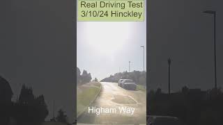 REAL Driving Test PASS Dashcam Footage Hinckley drivingtest dashcam Hinçkley [upl. by Dorena]