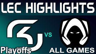 SK vs TH Highlights ALL GAMES LEC Summer Playoffs 2024 SK Gaming vs Team Heretics by Onivia [upl. by Gnni]