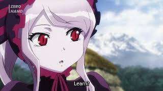 Shalltear learn from Ainz to be calm and how to shut up people in a meeting  Overlord season 4 [upl. by Thetes]