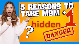 MSM  5 Reasons Why its a Miracle Product  1 Hidden Danger [upl. by Ellenrahs]