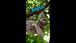 Sloths let algae grow in their fur [upl. by Nnylarac110]