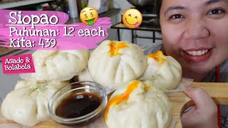 SIOPAO Recipe with Costing  Asado at Bola Bola Siopao na pang Negosyo [upl. by Ifen706]