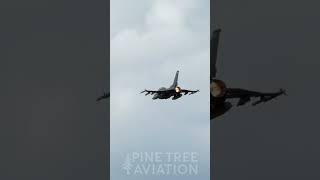 NORAD F16 flyby and unrestricted climb [upl. by Annaor302]