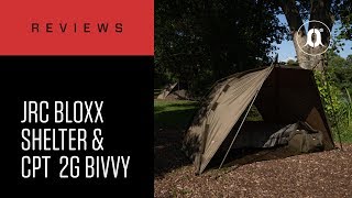 CARPologyTV  JRC Stealth Bloxx Shelter 2G amp Compact 2G Bivvy Review  To suit all types of angling [upl. by Farris969]