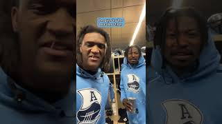 Toronto Argos Players Try the Beardless Filter and Their Reactions Are Too Good [upl. by Acirema]