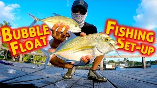 How to setup a Bubble Float to a Fly  Bluefin Trevally Fishing Hawaii [upl. by Ludba614]