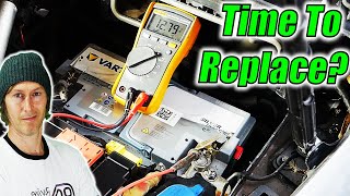 Car Battery Load Test With Multimeter  EASY DIY [upl. by Kape]