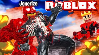 CARNAGE vs VENOM in ROBLOX [upl. by Nisotawulo]