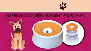 Gamelle pour chien anti débordement MaxampMitzy [upl. by Eedya651]