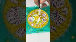 Hypnotic ASMR Spirograph Mesmerizing Patterns for Deep Relaxation art shorts spirograph 2024 [upl. by Erreit]