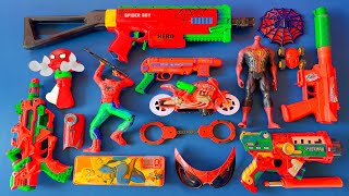 Marvel Popular Spiderman Toys Guns Collection amp Gadi Wala Cartoon  छोटू सबकी बंदूक छीन लेता [upl. by Enineg23]