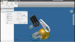 Autodesk Inventor 2010 Lesson 21 Create a simple ipn presentation file and video [upl. by Melc]