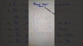 Present Perfect Tense presentperfecttense alltenses grammar easyenglish shortsfeed [upl. by Akeirahs]