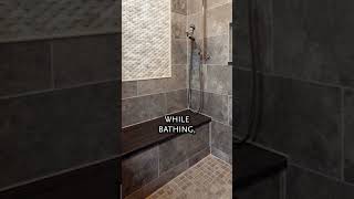 Accessible Bathrooms Walk In Tub vs Roll In Shower [upl. by Sej]