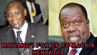 FRED MATIANGI TO DEPUTIZE MUHOHO KENYATTA FOR PRESIDENT IN 2027 [upl. by Eednus574]