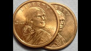 No Date Sacagawea Dollar Coins [upl. by Conger]