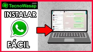 🆓Cómo descargar WHATSAPP para PC【2023】 [upl. by Wendeline]