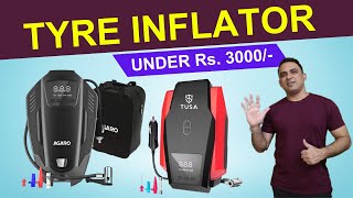 Top 5 Best Tyre Inflator in India 2024 I Best Tyre Inflator for Car I Best Digital Tyre Inflator [upl. by Ahsetel]