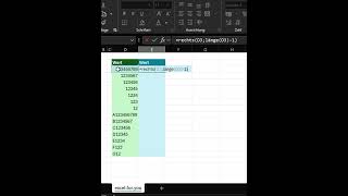 Erstes Zeichen von links entfernen in Excel 🔥 exceltips exceltricks exceltutorial microsoftexcel [upl. by Eelrahc]