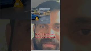 Untaxed vehicle clamped dvla information dvla rules ukunitedkingdom [upl. by Anaya]