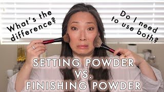 Setting Powders vs Finishing Powders [upl. by Schreibman19]