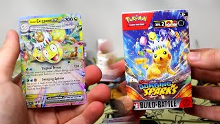 NEW Pokémon Surging Sparks Build and Battle Box OPENING [upl. by Pasho]