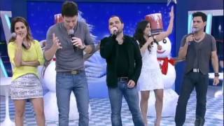 Zezé di Camargo e Luciano agitam O Melhor do Brasil  Especial de Natal 22122012 [upl. by Akierdna]